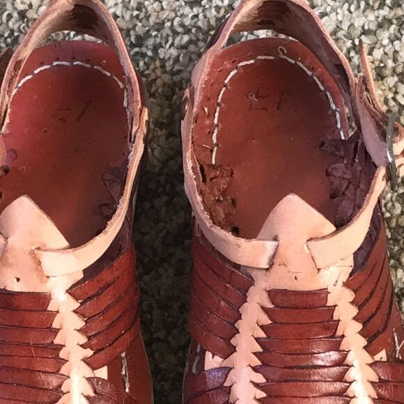 Kid’s Sandals Leather Handmade size 17 - Picture 10 of 11